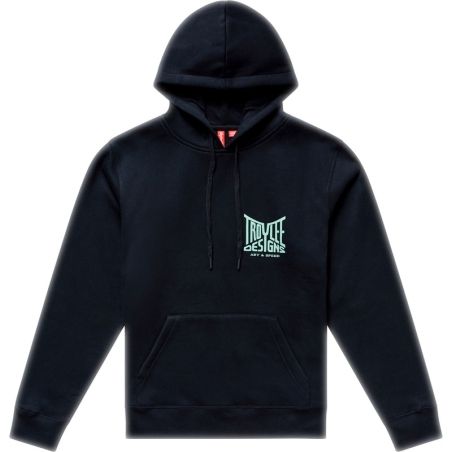 Sudadera con capucha mujer TROY LEE DESIGNS Handlebar - negro - motoscamaralweb.com