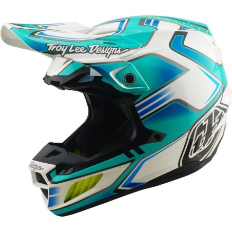 Casco TROY LEE DESIGNS SE5 Composite Mips - Crest Real Teal - motoscamaralweb.com