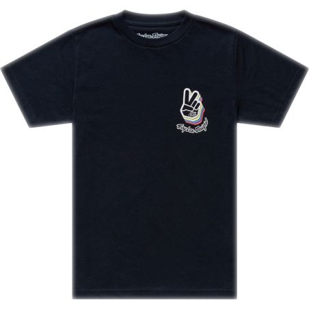 Camiseta infantil TROY LEE DESIGNS Deuces - negro - motoscamaralweb.com