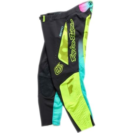 Pantalón TROY LEE DESIGNS SE Pro - Myth Negro/Flo Yellow - motoscamaralweb.com