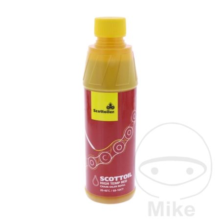 Aceite Cadena Scottoiler Rojo 20-40º 250ml | Motos Camaral