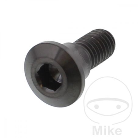 Tornillo Titanio Disco Freno M8x1.25x22 Negro | Motos Camaral