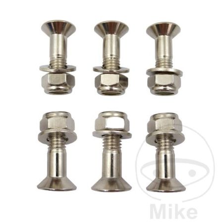 Juego Tornillos Corona JMP M8x1.25 28mm | JMP | Motos Camaral