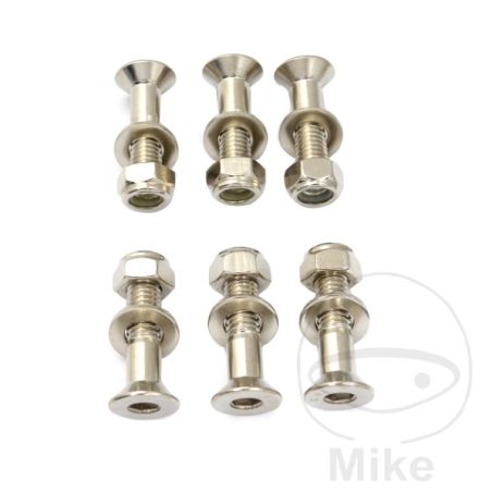 Tornillos Corona JMP M8x1.25 35mm Cincado | Motos Camaral