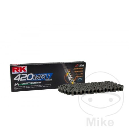 Cadena RK U-Ring 420MRU/132 Abierta Clip | RK | Motos Camaral