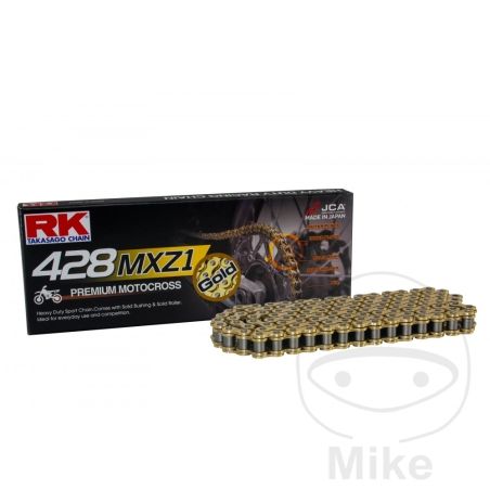 Cadena RK 428 MXZ1 Reforzada por Pasos | Motos Camaral