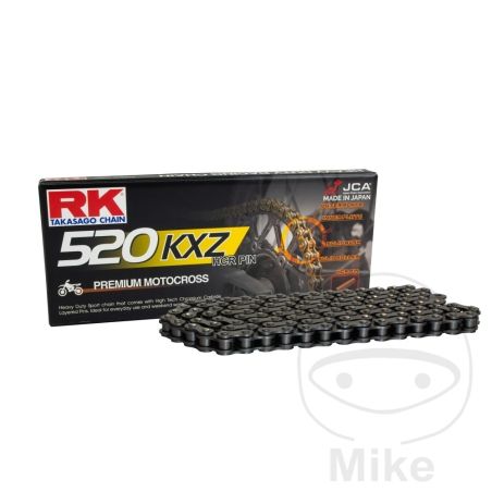 Cadena RK sin retén 520KXZ/116 con clip | RK | Motos Camaral