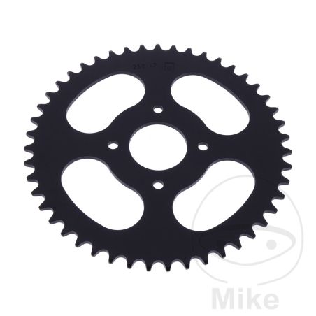 Corona 47 Dientes Paso 415 Negra | Ø42.5/66 | Motos Camaral