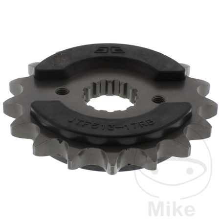 Piñón 17 Dientes Paso 530 con Goma | Motos Camaral