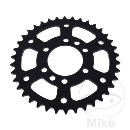 Corona 38 Dientes Paso 520 Negra | Recambio Moto | Motos Camaral