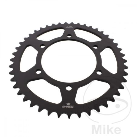 Corona 45 Dientes Paso 520 Negra | Motos Camaral