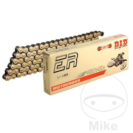 Cadena DID 420 NZ3 G&amp;B 128 Eslabones sin retén | Motos Camaral