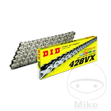 Cadena DID 428VX X-Ring 128 Eslabones Clip | DID | Motos Camaral