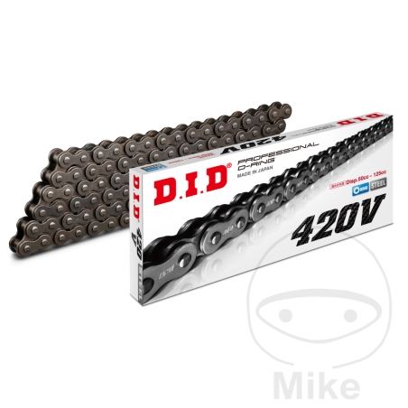 Cadena DID 420V O-Ring 116 Eslabones Clip | Motos Camaral