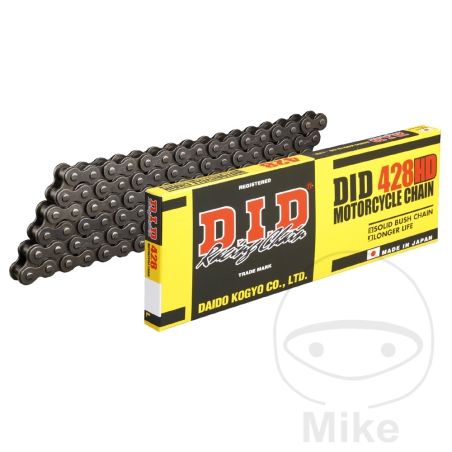 Cadena DID 428HD 134 Eslabones sin Retén | Motos Camaral