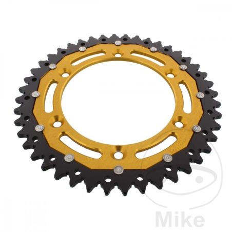 Corona Dual ZF 44 Dientes Paso 520 | Motos Camaral