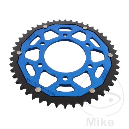 Corona ZF Dual 48 Dientes Paso 428 Azul | Motos Camaral