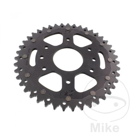 Corona Dual ZF 43 Dientes Paso 520 Negra | Motos Camaral