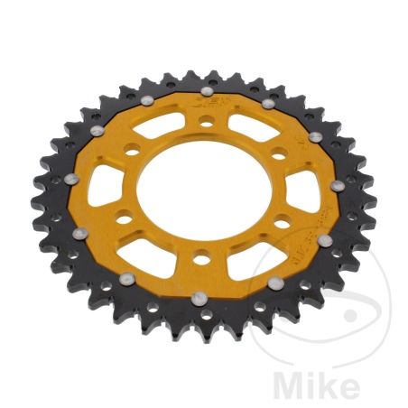 Corona Dual ZF 39 Dientes Paso 525 Dorada | Motos Camaral