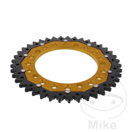 Corona ZF Dual 41 Dientes Paso 525 Dorada | Motos Camaral