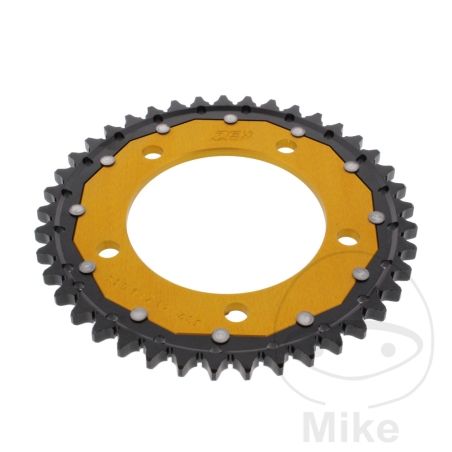 Corona Dual ZF 41 Dientes Paso 530 Dorada | Motos Camaral