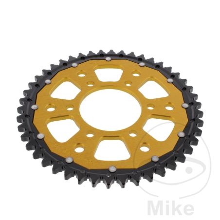 Corona Dual ZF 46 Dientes Paso 530 | Motos Camaral
