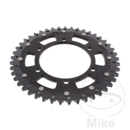 Corona Dual ZF 45 Dientes Paso 525 Negra | Motos Camaral