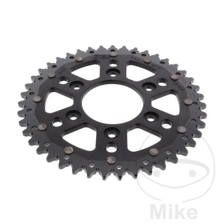 Corona ZF Dual 43 Dientes Paso 525 Negra | Motos Camaral