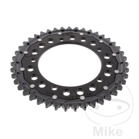 Corona ZF Dual 43 Dientes Paso 530 Negro | Motos Camaral