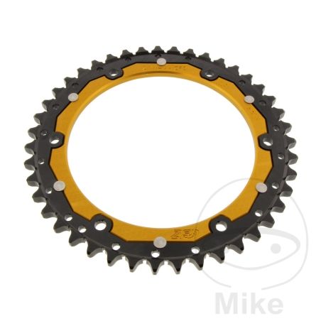 Corona Dual ZF 44 Dientes Paso 530 | Motos Camaral