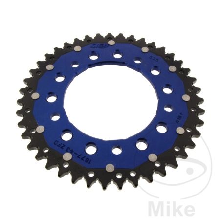 Corona Dual ZF 43 Dientes Paso 525 Azul | Motos Camaral