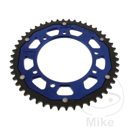 Corona ZF Dual 50 Dientes Paso 428 Azul | Motos Camaral