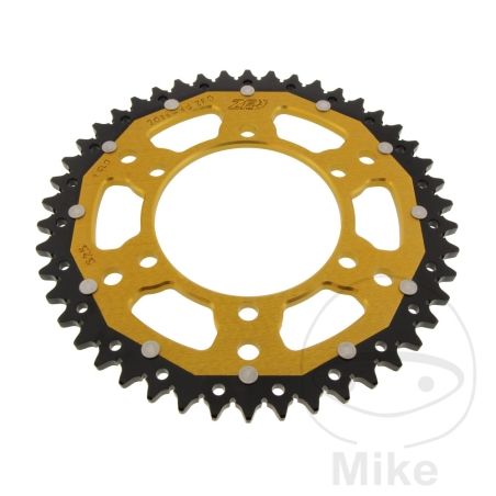 Corona Dual ZF 46 Dientes Paso 525 | Motos Camaral