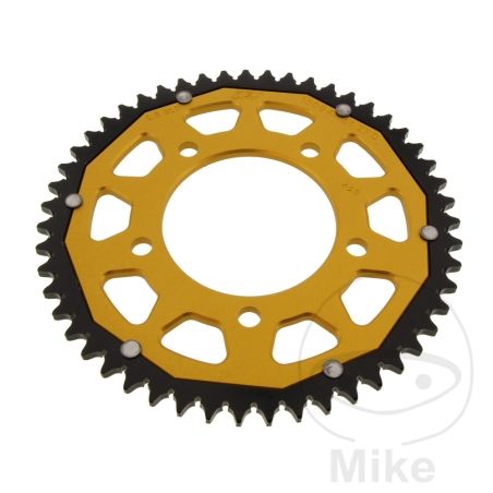 Corona Dual ZF 51 Dientes Paso 428 Dorada | Motos Camaral