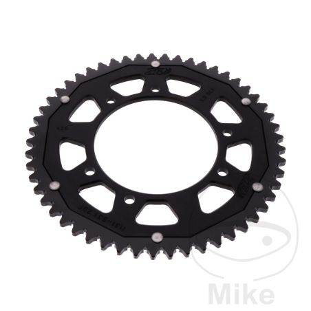 Corona Dual ZF 53 Dientes Paso 420 Negra | Motos Camaral