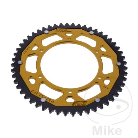Corona ZF Dual 52 Dientes Paso 420 | Motos Camaral