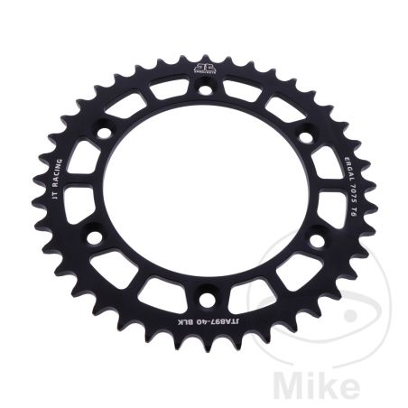 Corona JT Aluminio 40 Dientes Paso 520 | Motos Camaral