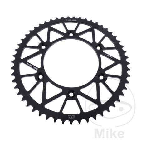 Corona JT 53 Dientes Paso 520 Negra | Motos Camaral