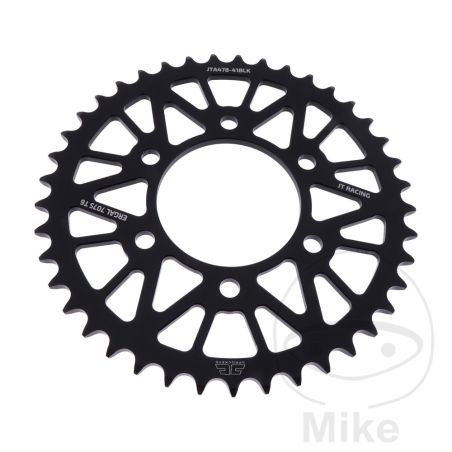 Corona Aluminio JT 41 Dientes Paso 520 Negra | Motos Camaral