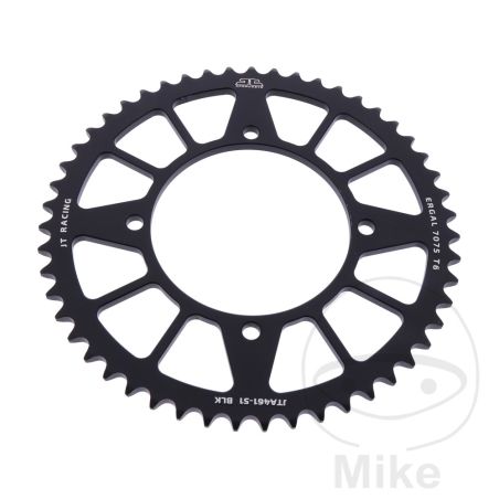 Corona Aluminio JT 51 Dientes Paso 420 | JT | Motos Camaral