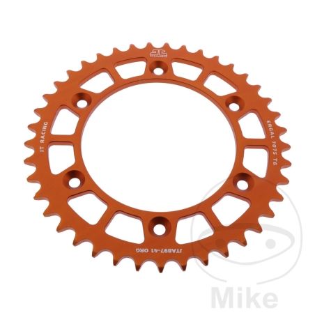 Corona JT 41 Dientes Paso 520 Naranja | Motos Camaral