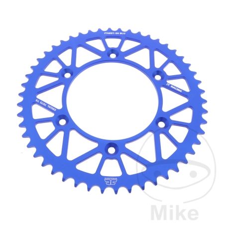 Corona Aluminio JT 50 Dientes Paso 520 Azul | Motos Camaral