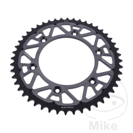 Corona JT Twinstar 48D Paso 520 Gris | Motos Camaral