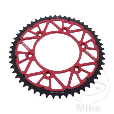 Corona JT Twinstar 52D Paso 520 Rojo | Motos Camaral