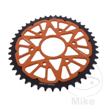 Corona JT Twinstar 45D Paso 520 Naranja | Motos Camaral