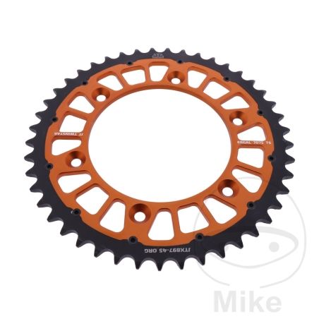 Corona JT Twinstar 45D 520 Naranja | Motos Camaral