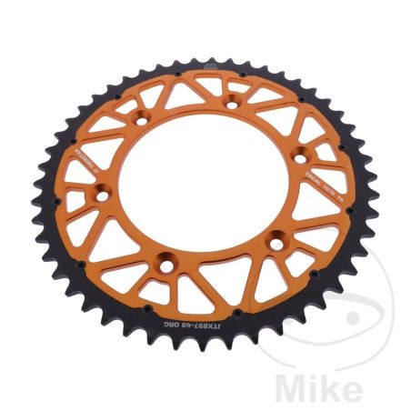 Corona JT Twinstar 49D 520 Naranja | Motos Camaral