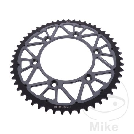 Corona JT Twinstar 52 Dientes Paso 520 | Motos Camaral