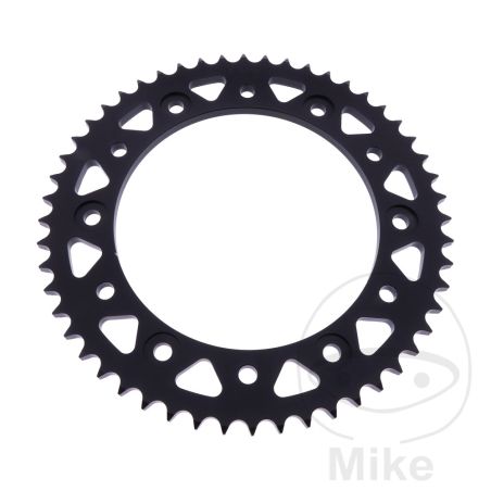 Corona Esjot 52D Paso 428 Aluminio Negra | Motos Camaral