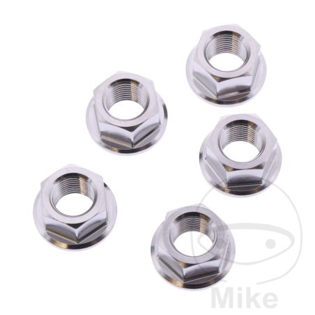 Tuerca Corona JMP Bolt M10x1.00 Inox | Motos Camaral